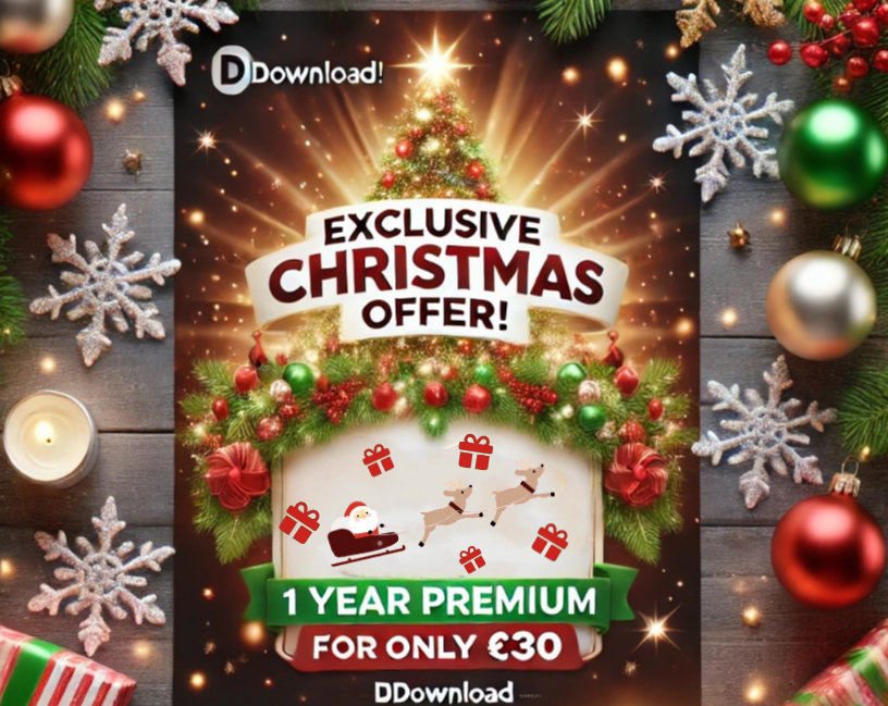 Get your one-year account at DDownload now for just €30.